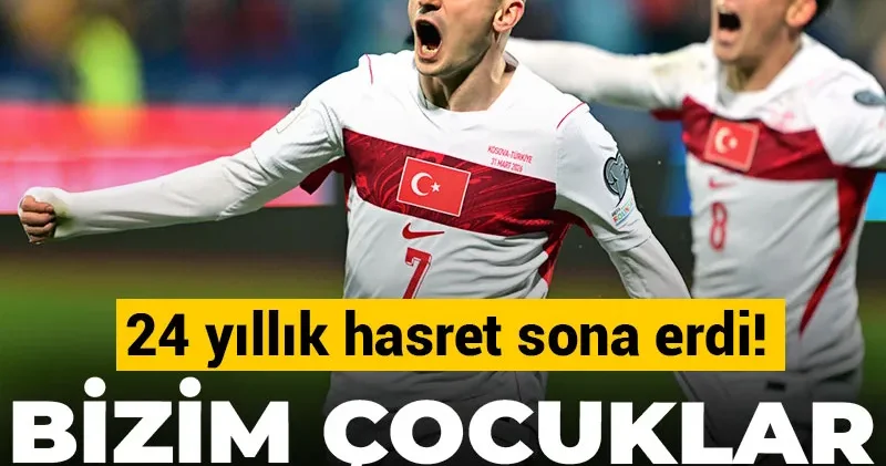 Türkiye de 24 yıllık hasret son buldu