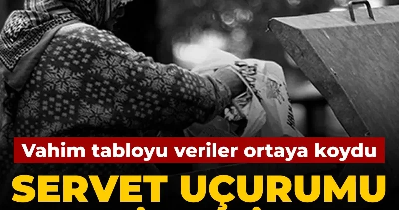 Türkiye’de servet uçurumu derinleşiyor