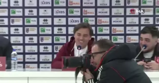 Bizim Çocuklar dan Montella ya canlı yayında Su şakası