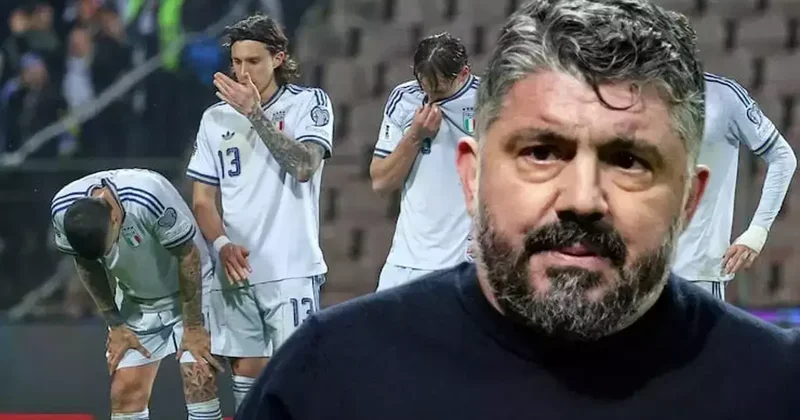 İtalya Dünya Kupası nda yine yok! Gattuso topun ağzında Fanatik Gazetesi Futbol Haberleri Spor