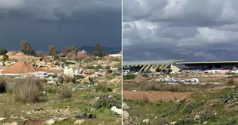 Kuş cenneti çöplüğe döndü