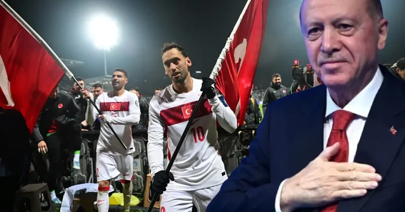 Cumhurbaşkanı Erdoğan: Dünya Kupası finallerine katılmaya hak kazanan Bizim Çocuklar ı gönülden tebrik ediyorum