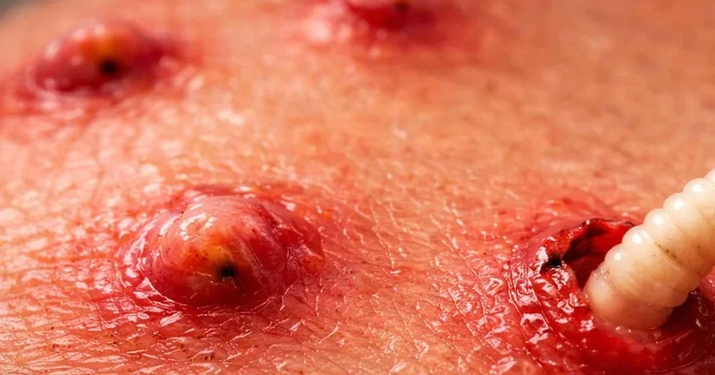 Sivilce zannetti, derisinin altından canlı canlı çıkardılar Sözcü Gazetesi