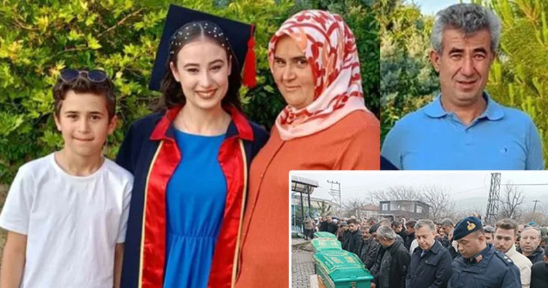 SON DAKİKA: Aile katliamında sır perdesi aralandı! Anne, baba ve 2 çocuk, 4 tabut yan yana Son dakika haberleri