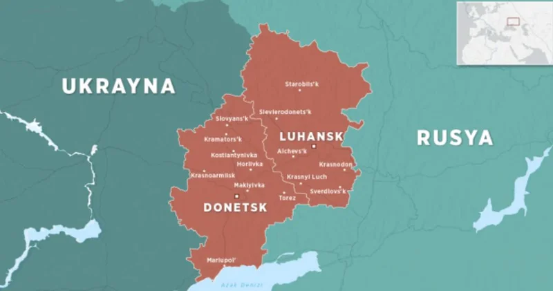 Rusya askeri süreci tamamladığını ilan etti: Luhansk ın tamamını aldı