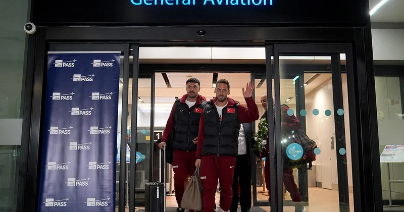 Dünya Kupası biletini alan Milliler yurda döndü