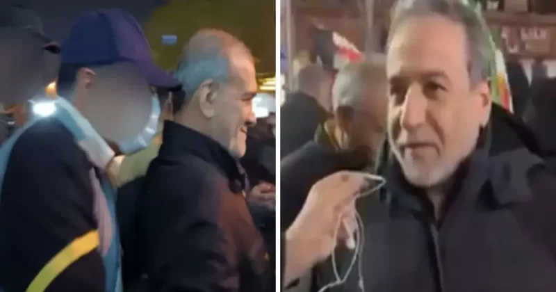 İran Cumhurbaşkanı Pezeşkiyan İle Dışişleri Bakanı Erakçi, İslam Cumhuriyeti Günü kutlamalarına katıldı