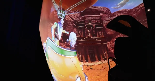 Türkiye de ilk: Uçan sinema vatandaşların ayağını yerden kesti Samsun Haberleri