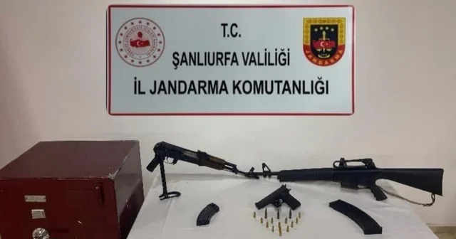 Şanlıurfa da 3 adet ruhsatsız silah ele geçirildi Şanlıurfa Haberleri