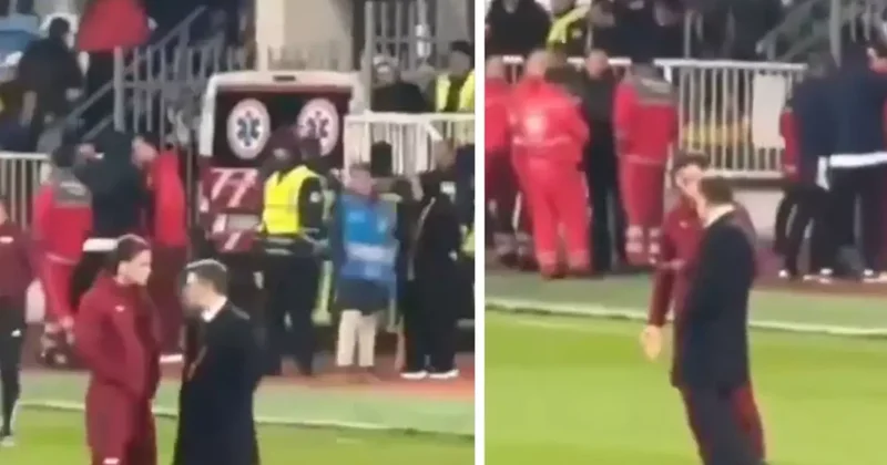 Tarihi maçtan saatler sonra ortaya çıkan görüntü! Yıldız futbolcumuz