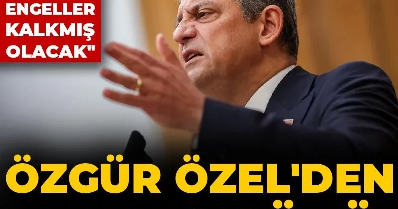 Özgür Özel den 1 Mayıs sözü! İktidarımızda bütün engeller kalkmış olacak