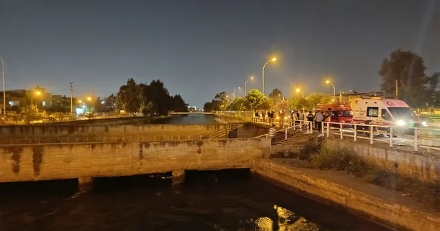 Arkadaşıyla otururken kanala düştü, akıntıya kapılıp kayboldu Adana Haberleri