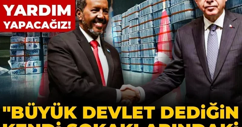Somali ye 1,3 milyarlık yardım yapacağız! Büyük devlet dediğin kendi sokaklarındaki açlık ve sefaletle ilgilenmez