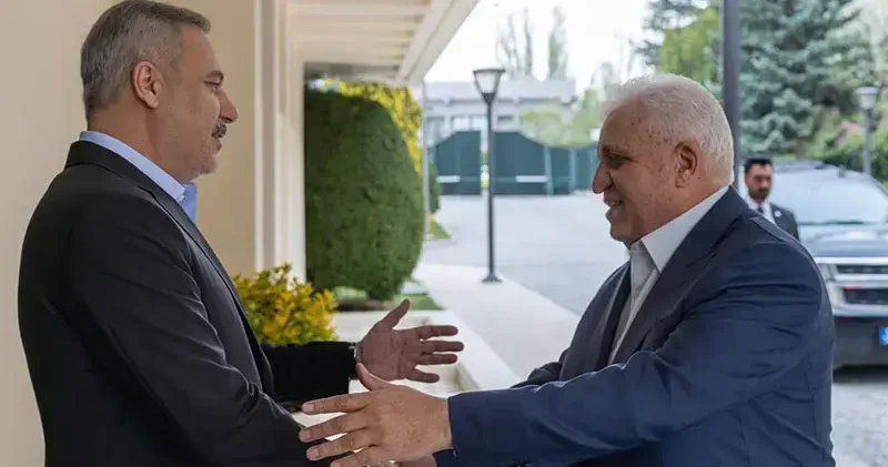 Bakan Fidan, Haşdi Şabi Komisyonu Başkanı el Feyyad ile bir araya geldi