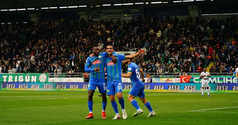 Rizespor, Konyaspor karşısında 3 golle geri döndü!
