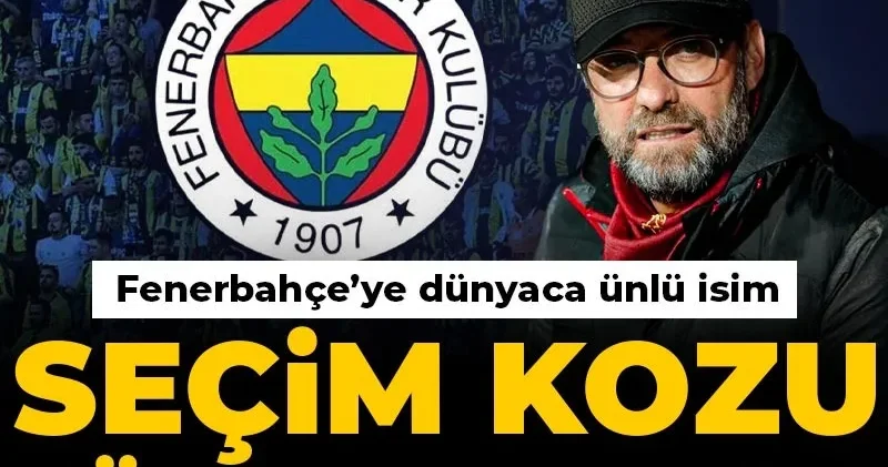 Fenerbahçe ye dünyaca ünlü isim: Seçim kozu Jürgen Klopp
