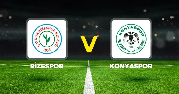 Canlı anlatım: Rizespor Konyaspor maçı