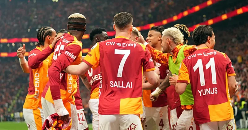 Lider Galatasaray, şampiyonluğunu ilan etmek için sahaya çıkacak