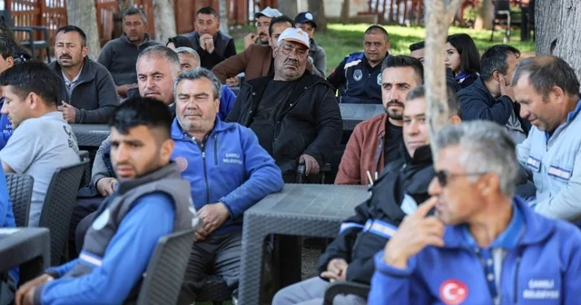 Çameli Belediyesi personeli 1 Mayıs ta bir araya geldi Denizli Haberleri