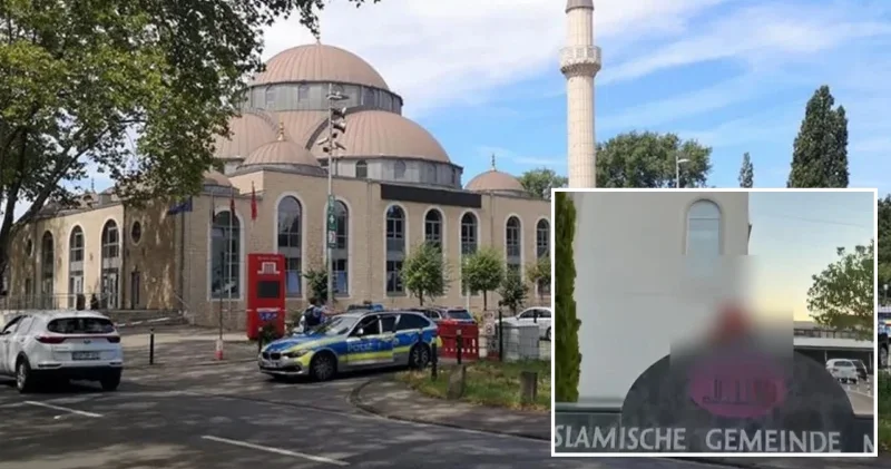 Almanya’da camiye çirkin saldırı: Hilale domuz başı yerleştirdiler Avrupa Haberleri