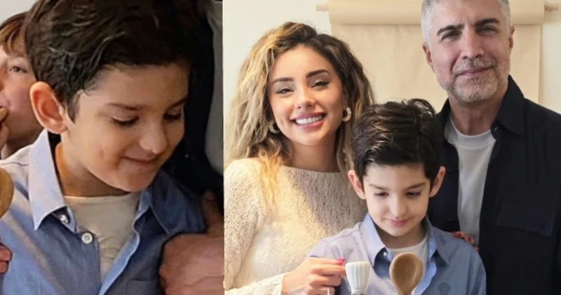 Özcan Deniz den oğluna doğum günü kutlaması Magazin haberleri