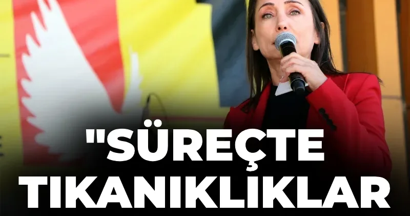 Tülay Hatimoğulları: Süreçte tıkanıklıklar yaşanıyor