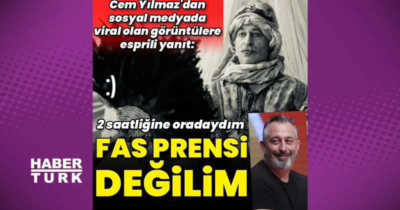 Cem Yılmaz: Fas prensi değilim Magazin haberleri