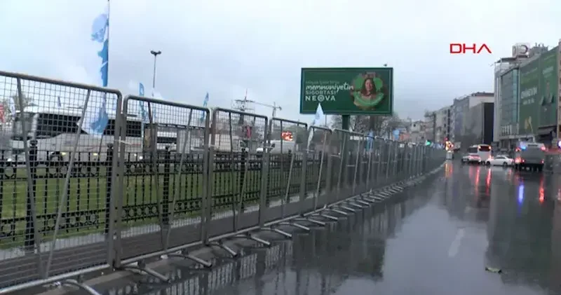 İstanbul da 1 Mayıs önlemleri kapsamında Kadıköy Meydanı araç trafiğine kapatıldı