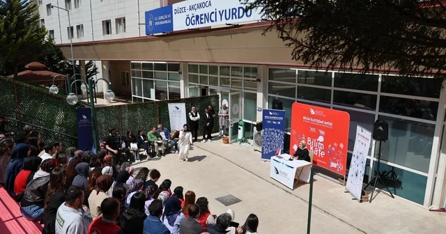 Bilim Kafede etiketlerin dili konuşuldu Düzce Haberleri