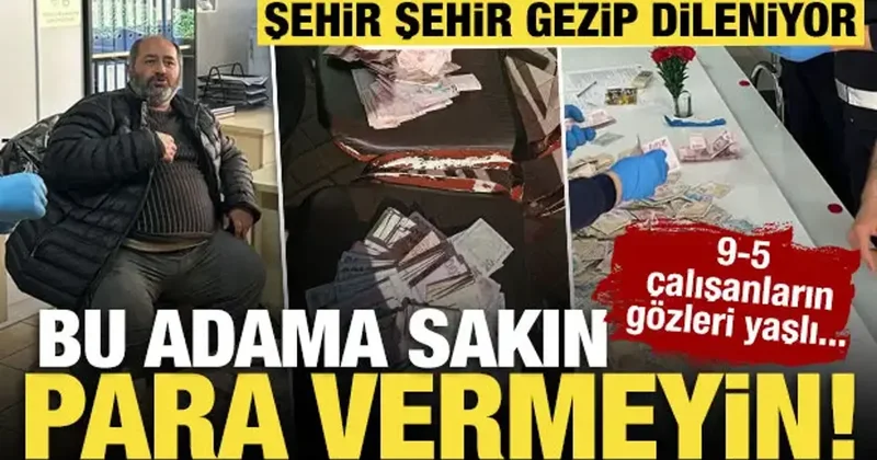 Bilecik’te dilencinin üzerinden 32 bin TL çıktı: 2 hafta önce de Eskişehir’deymiş…