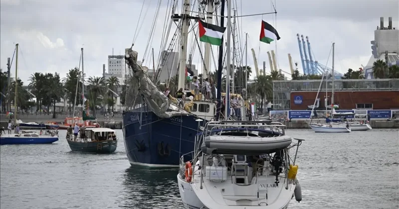 İsrail in alıkoyduğu Sumud Filosu katılımcıları İstanbul’a indi