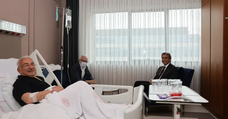 AK Parti Genel Başkan Yardımcısı Demir den Başkan Güler e geçmiş olsun ziyareti