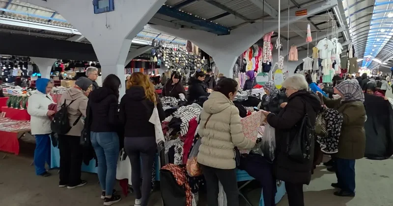 Aylar sonra bir ilk! Edirne’nin meşhur pazarı yeni ismiyle geri döndü