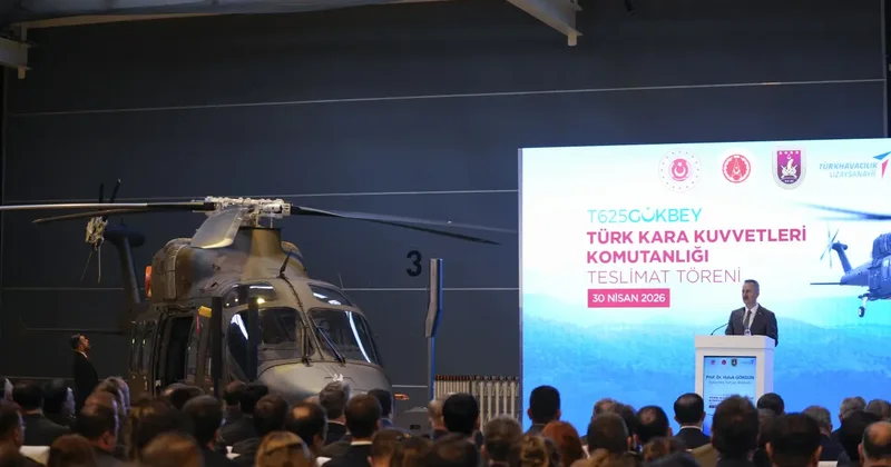 TUSAŞ’tan dev teslimat! GÖKBEY TSK envanterine girdi