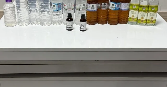Akşehir de sahte alkol operasyonu Konya Haberleri