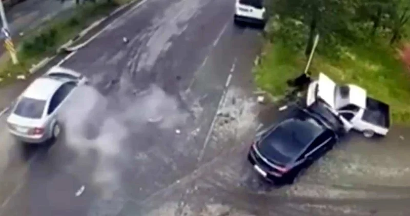 Tekirdağ’da feci kaza! Arabasını tamir ederken araç çarptı