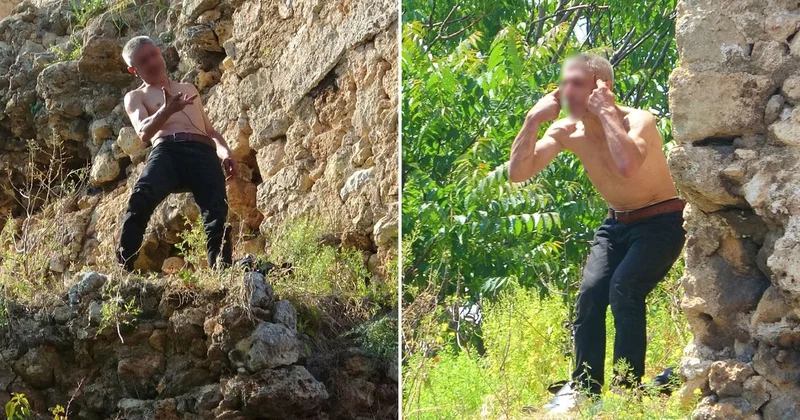 İntihar etmek için surlara çıktı, çorbayla ikna edildi! İlk vukuatı değil