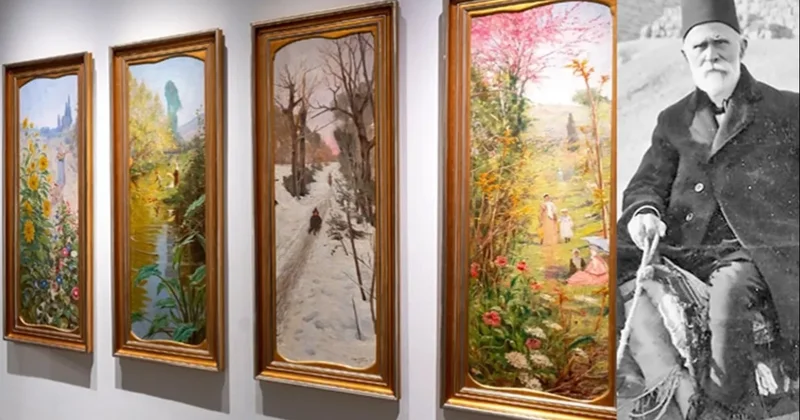 Ressam Halil Paşa tabloları rekor kırdı: 4 mevsim 33 milyon lira Sözcü Gazetesi