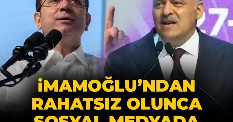 İmamoğlu’ndan rahatsız olunca sosyal medyada siciliyle gündem oldu
