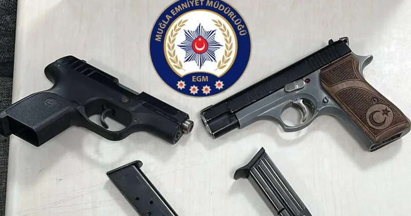 Fethiye de havaya ateş açan kişi gözaltına alındı