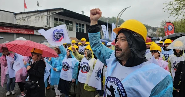 Emeğin başkenti Zonguldak ta madencilerden 1 Mayıs kutlaması Zonguldak Haberleri