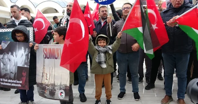 Çanakkale den Küresel Sumud Filosu na destek sesleri yükseldi Çanakkale Haberleri