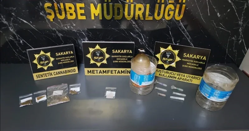 Sakarya’da zehir evlerine baskın: 17 gözaltı Sakarya Haberleri