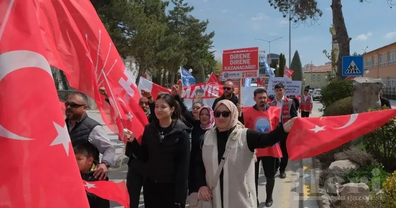 Yozgat ta 16 yıl sonra ilk kez 1 Mayıs coşkusu