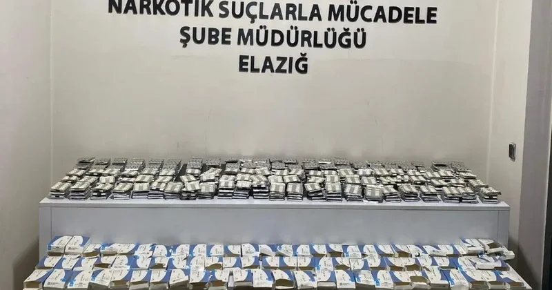 Elazığ’da uyuşturucu operasyonu: 2 tutuklama