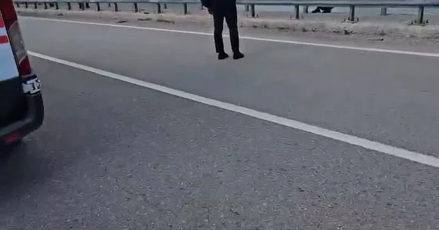 Viyadükten atlamak isteyen şahsı kaymakam ikna etti Kayseri Haberleri