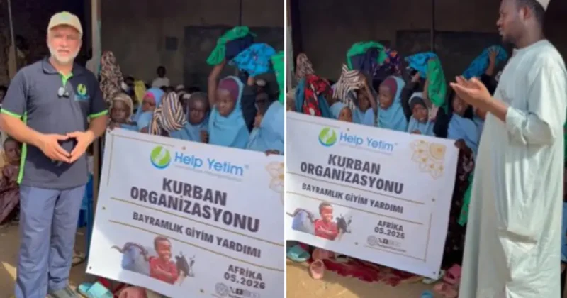 Afrikalı yetimlerden Türkiye ye kurban teşekkürü