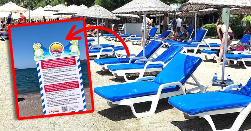 Türkiye de skandal uygulama: Denize girmek serbest, kuma oturmak yasak Sözcü Gazetesi