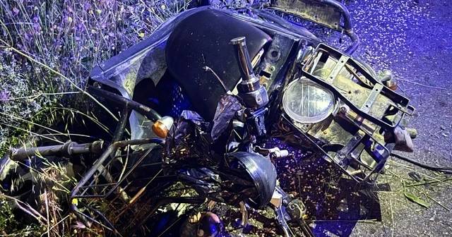 Otomobil elektrikli bisiklete çarptı: 1 ölü Manisa Haberleri