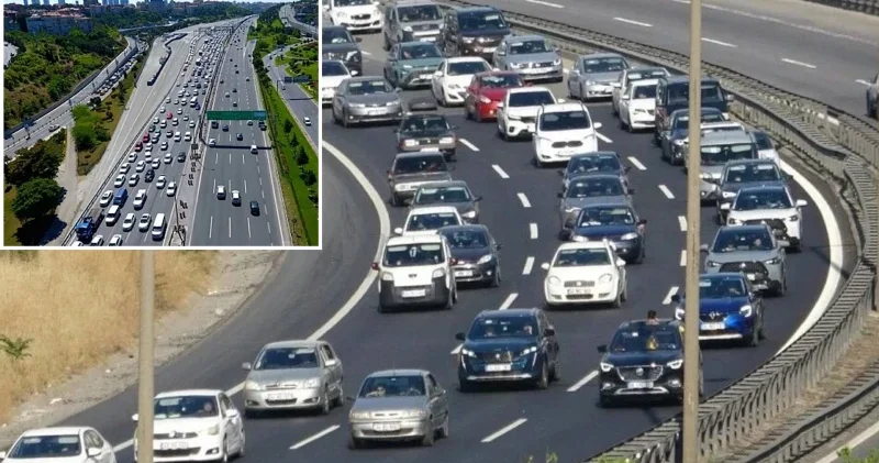 TEM Otoyolu nu kullanacaklar dikkat: İstanbul yönü trafiğe kapatılıyor Gündem Haberleri